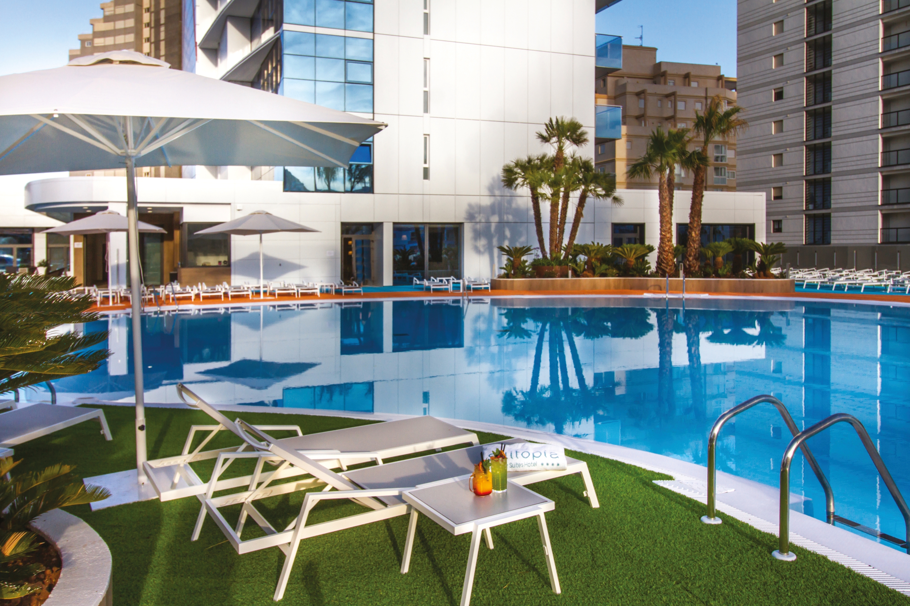 Pool area Suitopia, Calpe, Costa Blanca