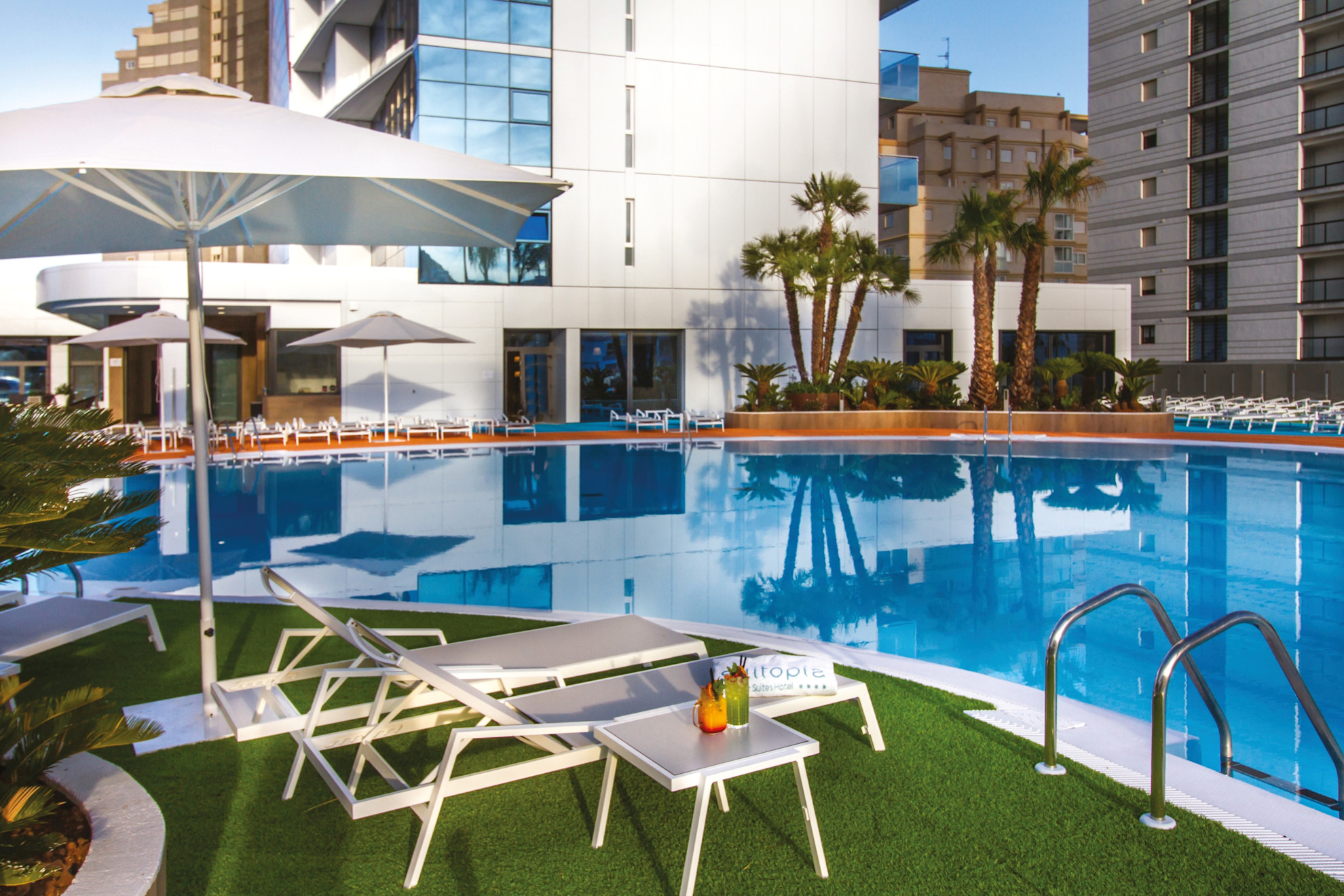 Pool area Suitopia, Calpe, Costa Blanca