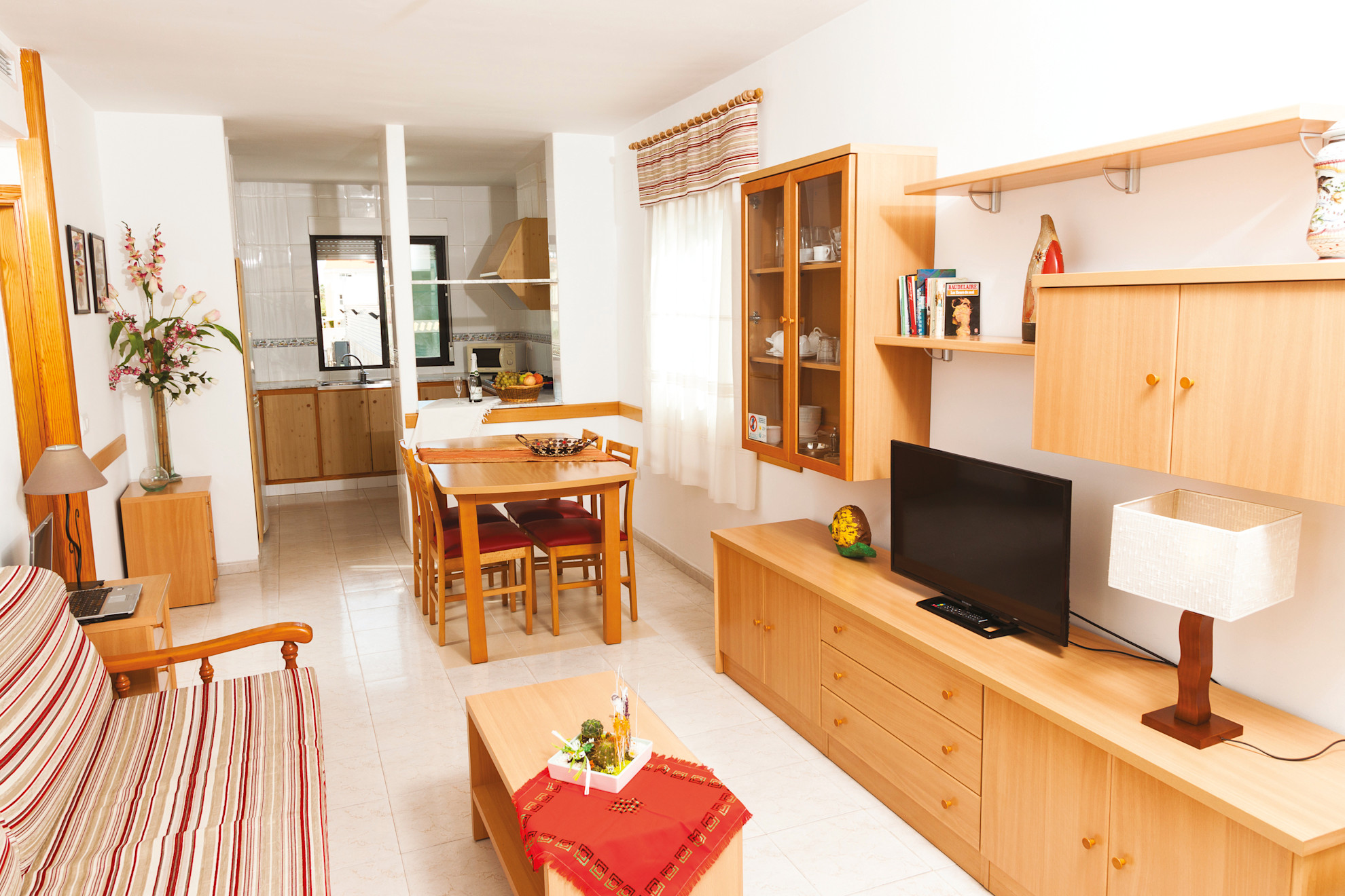 Living area Apartamentos Els Romers, Benicarló, Costa del Azahar