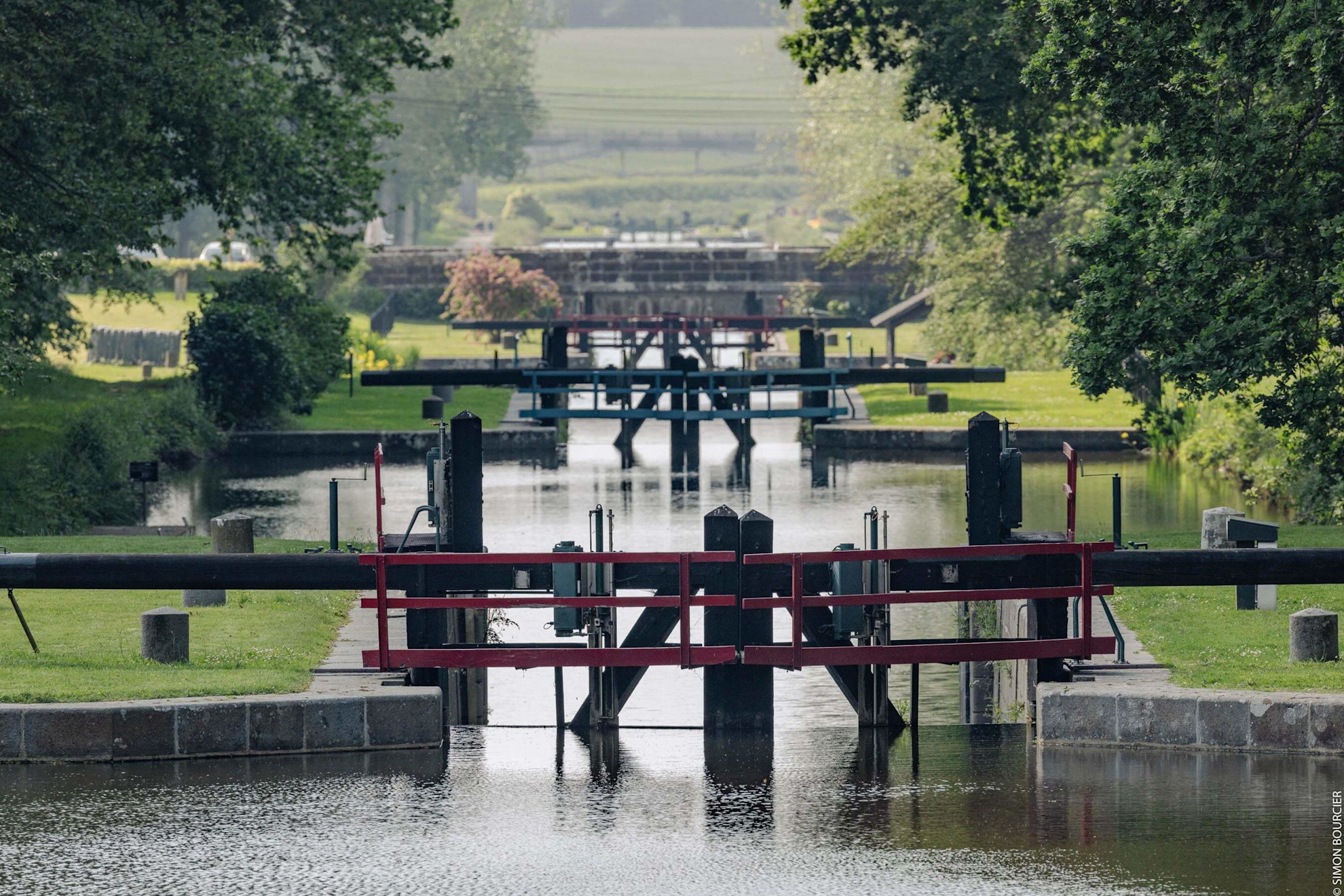 Site des Onze Ecluses - Canal d'Ille et Rance