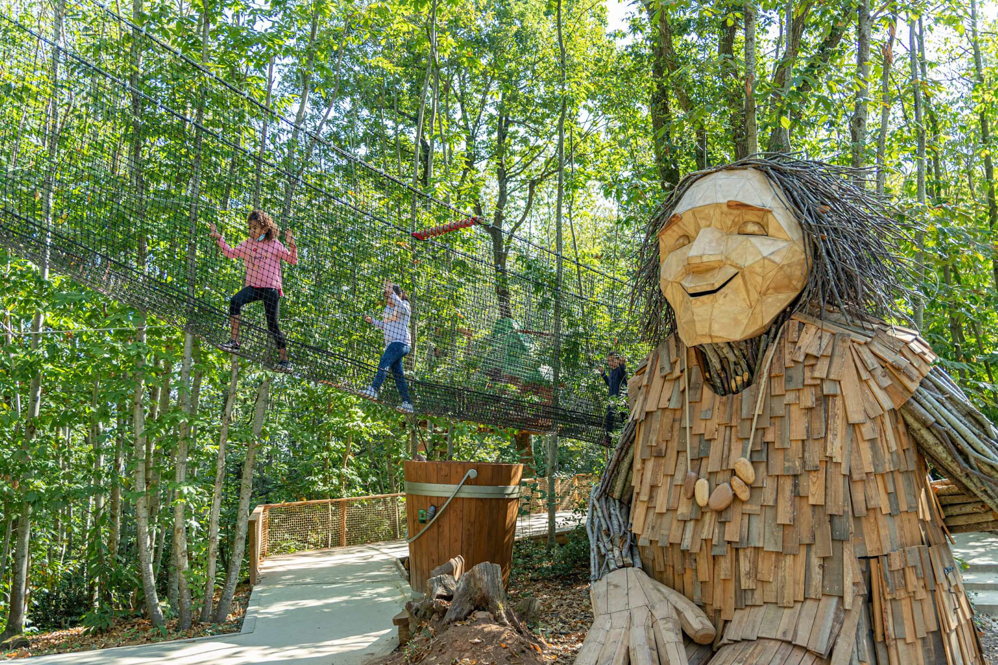 Giant in the gardens at Terra Botanica © Terra Botanica