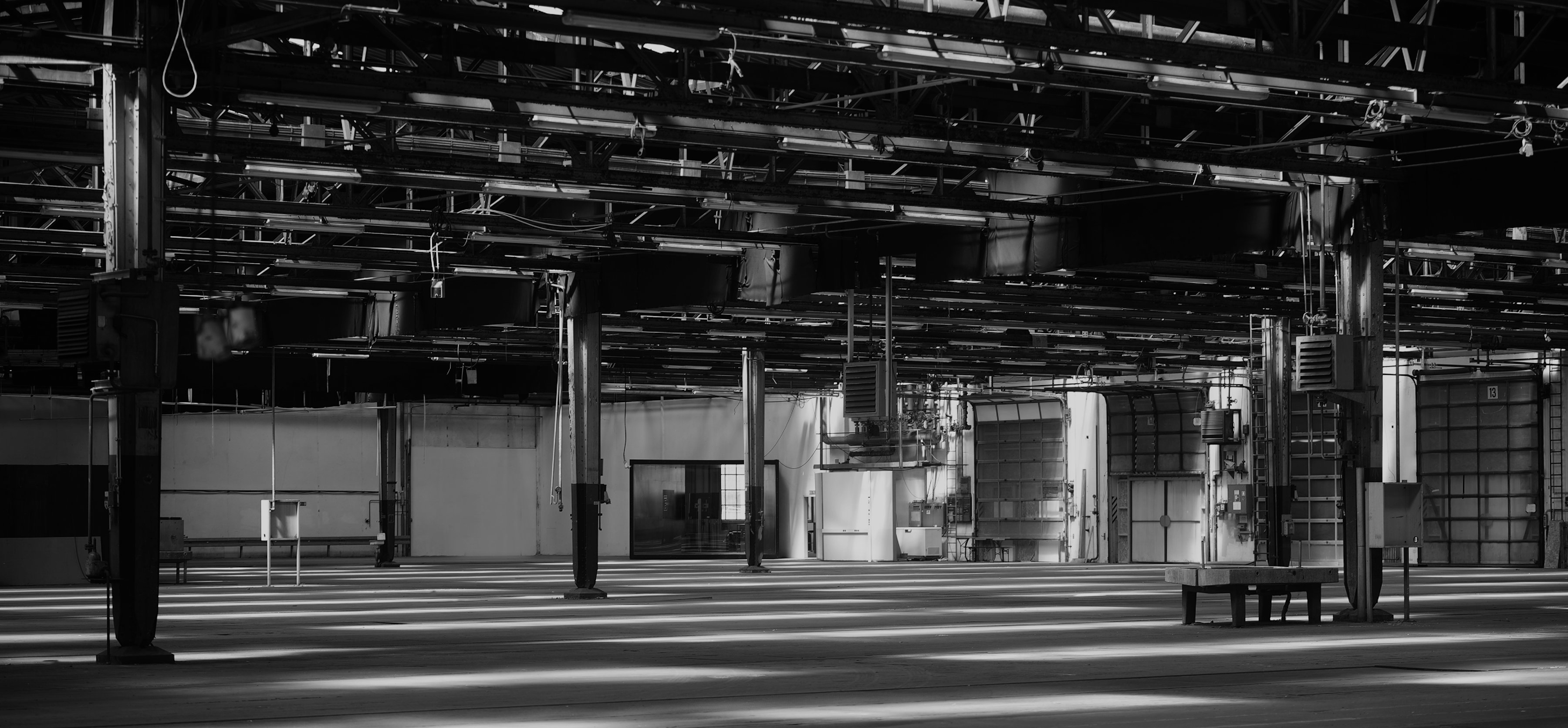 Warehouse background