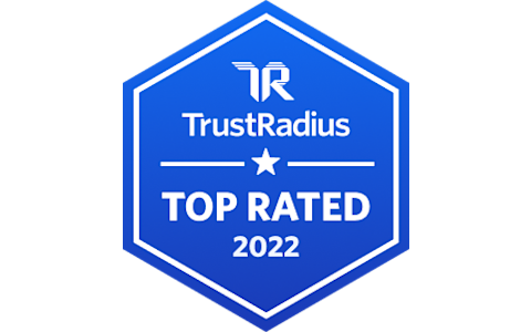 TrustRadius Top Rated Badge 2022