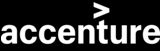 Accenture logo - white