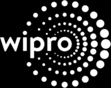 Wipro logo - white