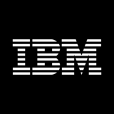 IBM logo - white