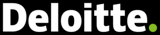 Deloitte logo - white