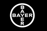 Bayer logo - white