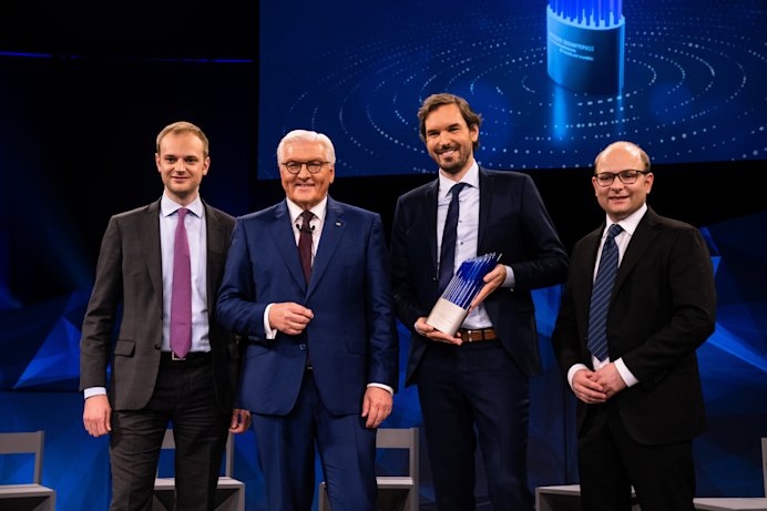 The winners of the German President Award 2019
