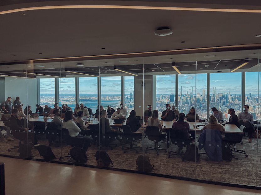 Value Engineering Kick Off Session in our New York Office