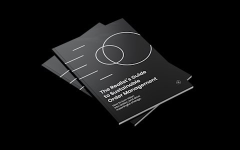 Ebook the Realist's Guide to sustainable Order Management