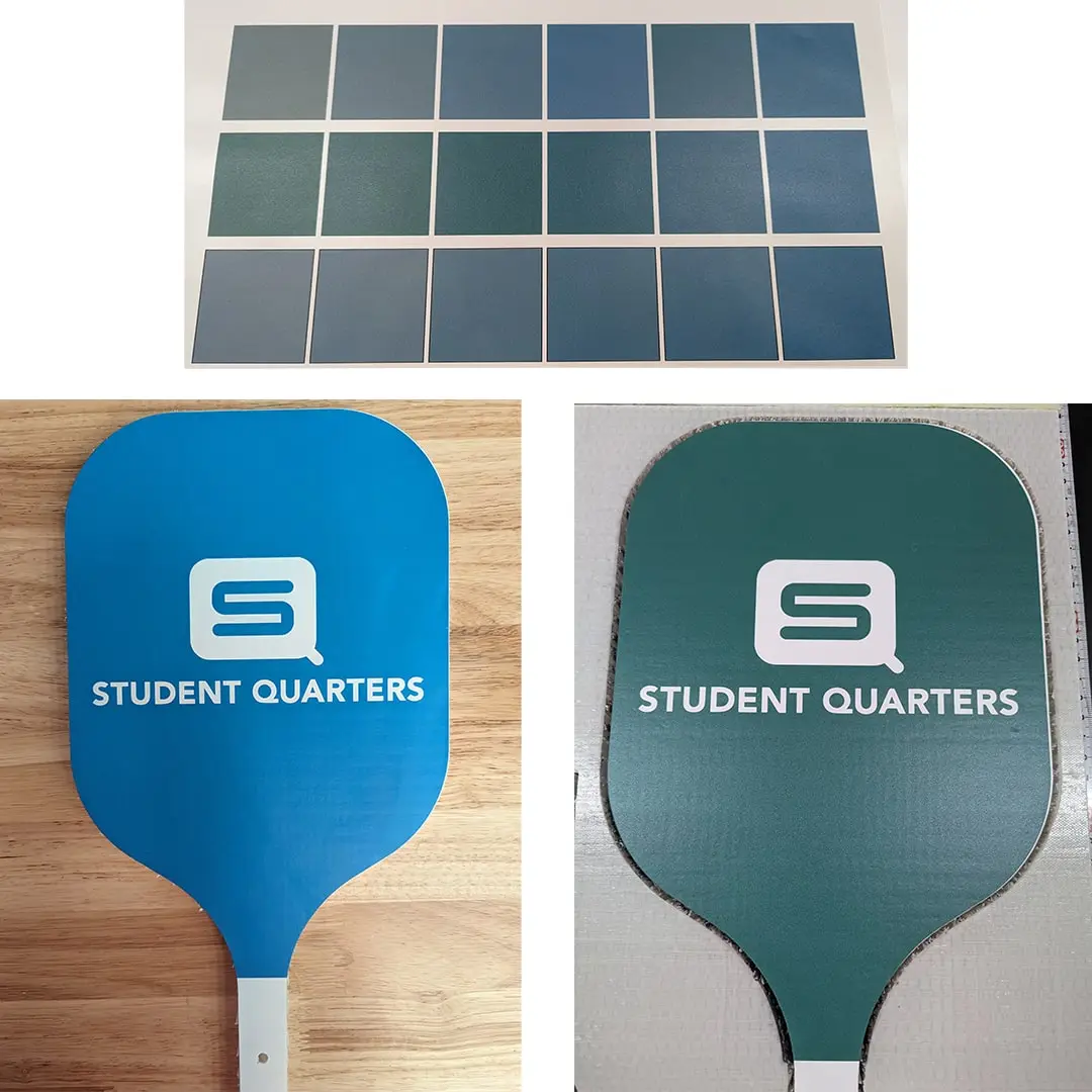 A Case Study on Resolving Pickleball Paddles Printed Color Variations at Dink