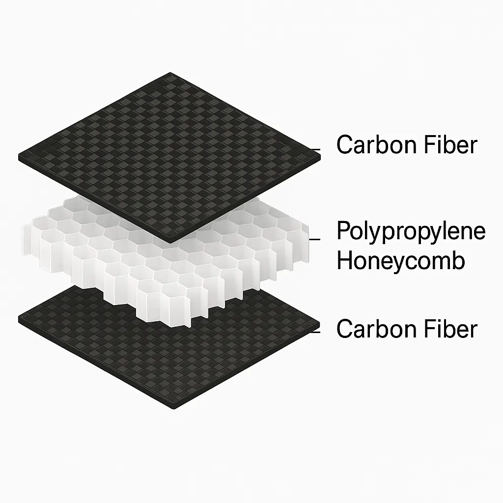Dink Pickleball Paddle Construction Layers