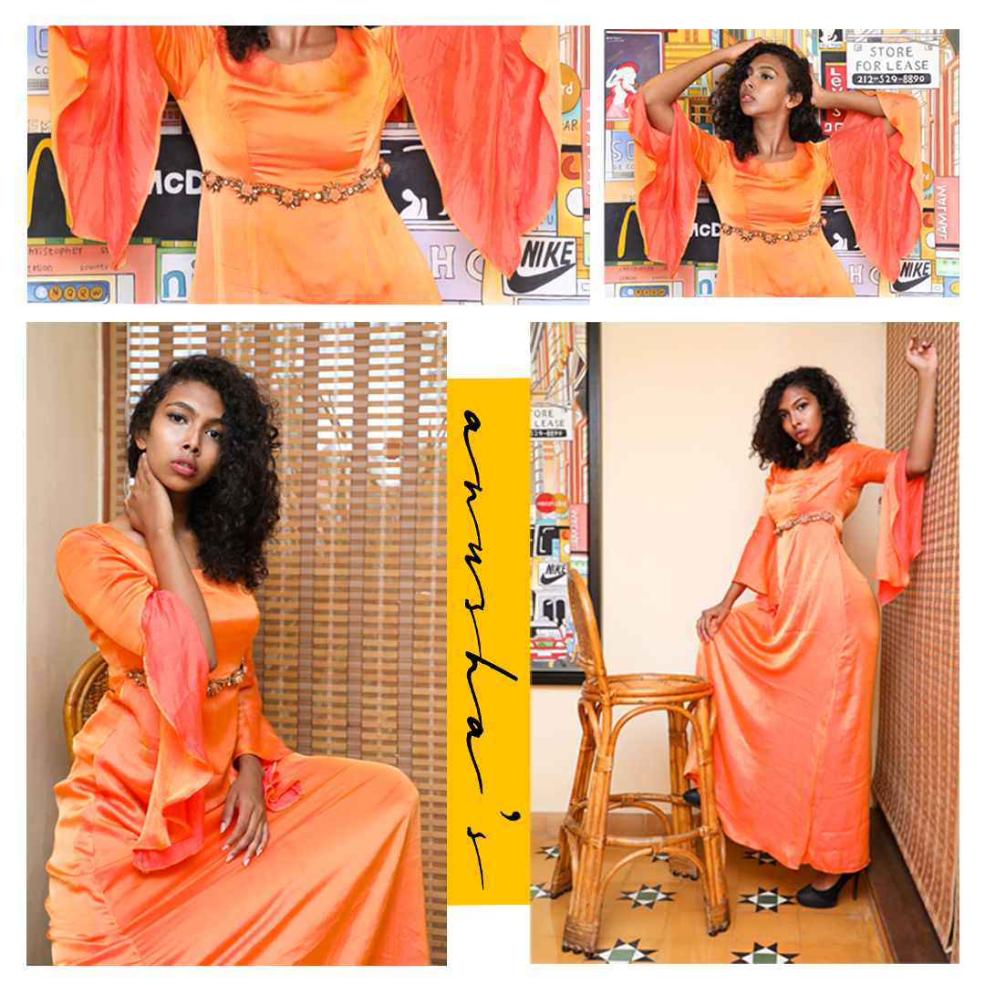 Oshin Orange Outfit
