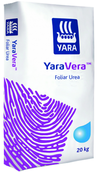 продукт YaraVera UREA foliar ( водоразтворима урея за фертигация и листно приложение)