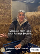 Image ECL co-design - morning farm jobs with farmer Sophie