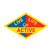 Live Life Get Active logo