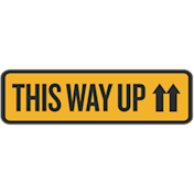 THIS WAY UP logo