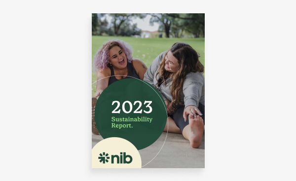 2023 Sustainability Report cover