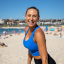 Cassey Maynard smiling on the beach