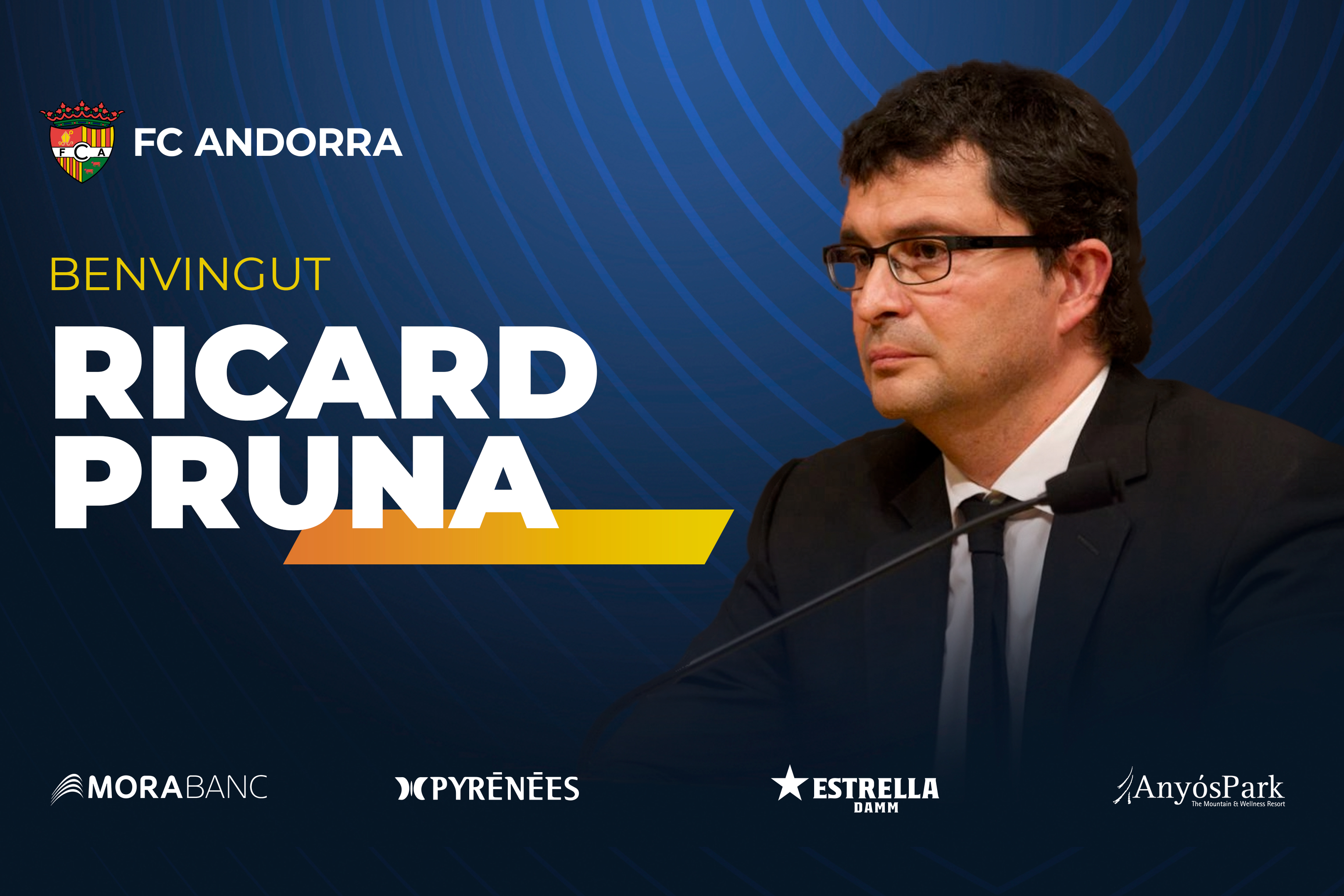 Ricard Pruna appointed medical advisor at FC Andorra