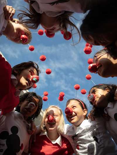 Students in a circle