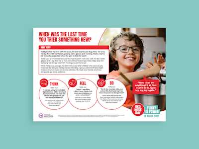 Red Nose Day 2022 Primary School learning poster