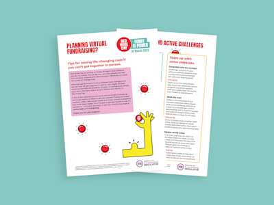 Download virtual fundraising ideas for Red Nose Day 2022