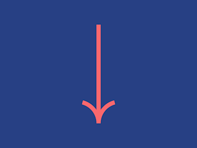 An arrow pointing down