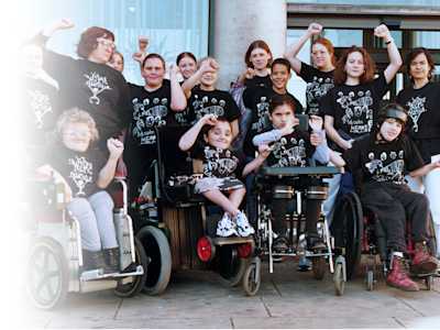 Rights not charity for disabled people