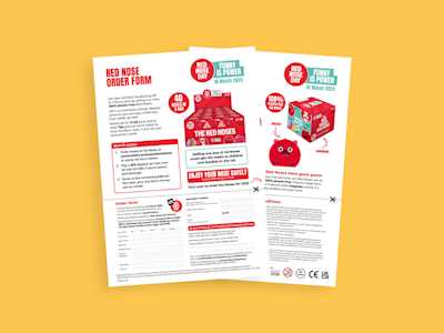 Red Nose Day 2022 Order Form