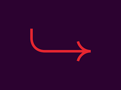 An arrow pointing to address