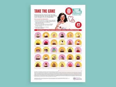 Red Nose Day 2022 Take the Cake Sweepstake