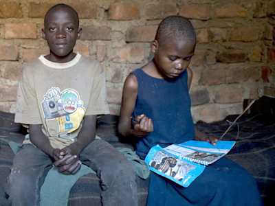 Children who benefit from our NACWOLA grant