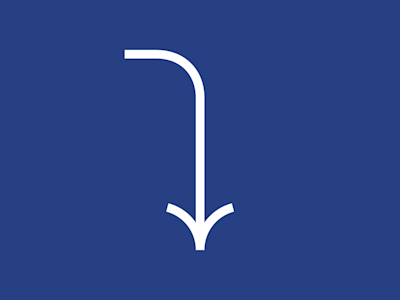 Arrow pointing down