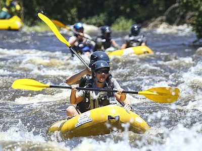 Celebs tackling the Zambezi