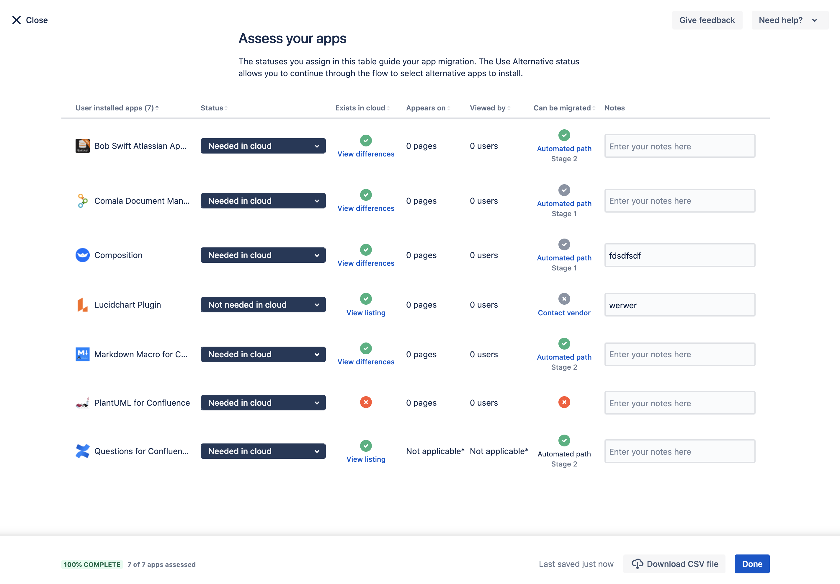 screenshot_CCMA_assessYourAppsScreen