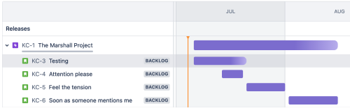 A partial rollup in Jira Software Cloud is when the dates of the parent can't be inferred. 