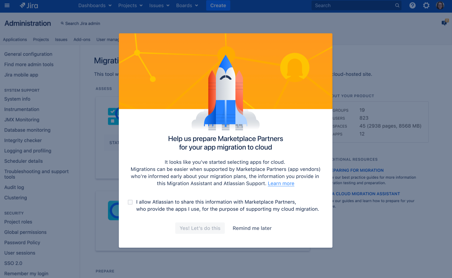 Allow Atlassian help preparing Marketplace Partners for your app migration