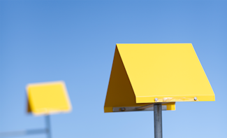 Balise en campagne, Territoire de Rodez