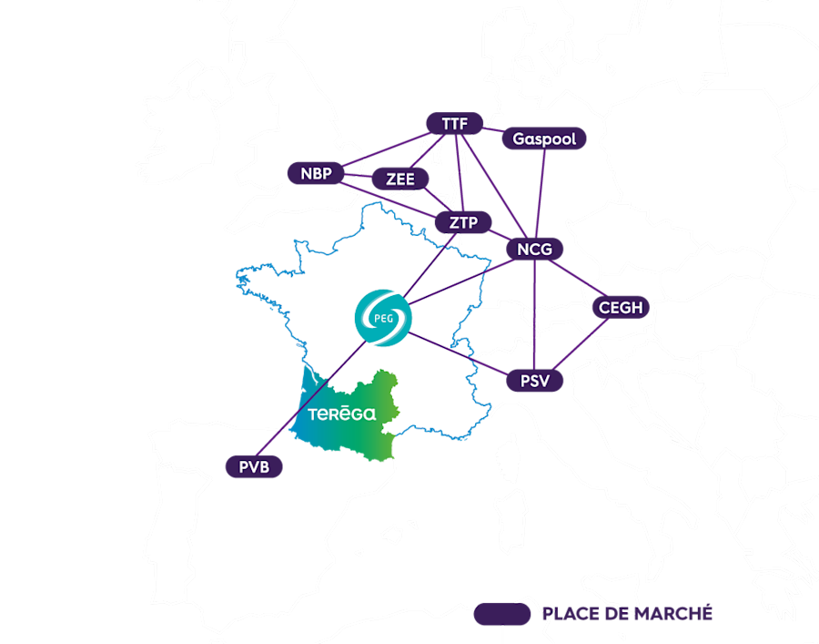 Réseau Teréga pour les expediteurs