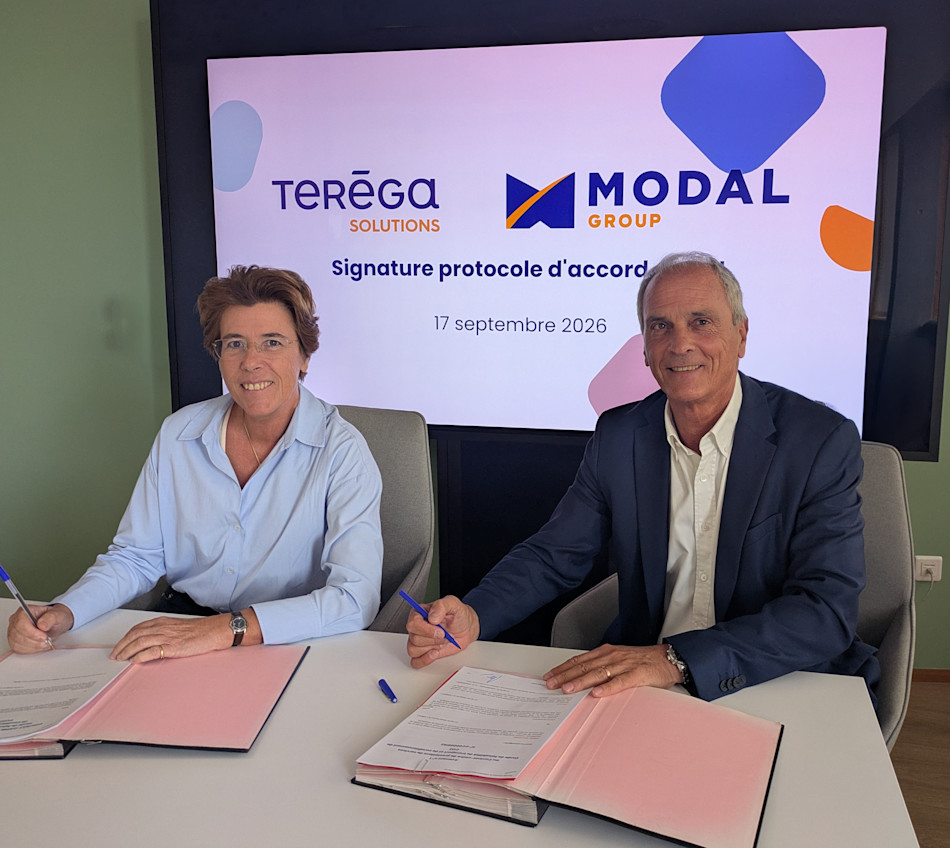 Signature MoU Modal group et Teréga Solutions