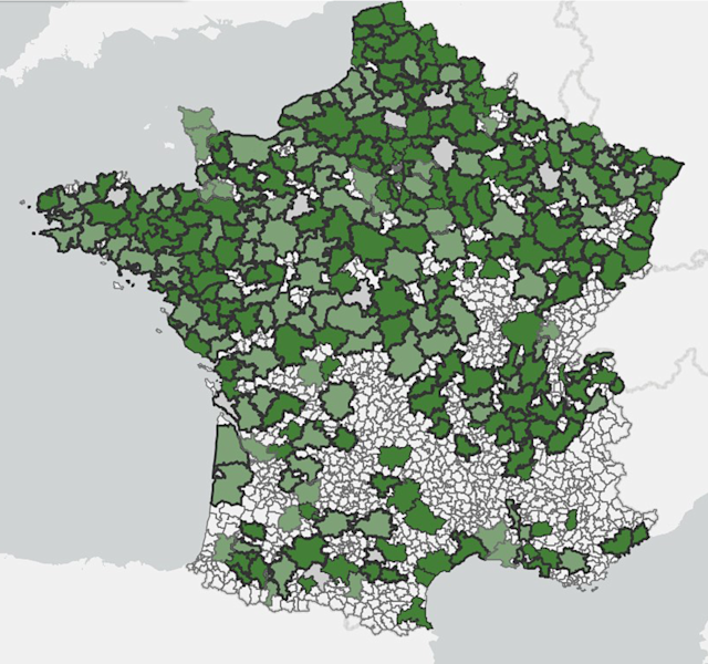 Cartographie du droit à l'injection