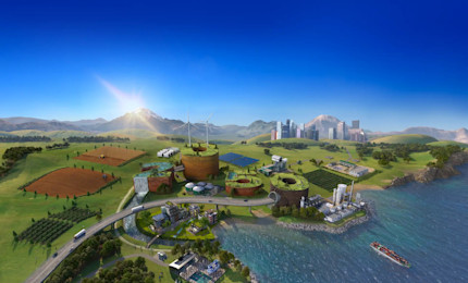 2050: a world of renewable, low-carbon energy