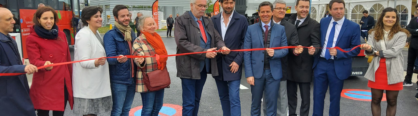 Inauguration de la station multi-énergies Seven de Saint-Sulpice-la-Pointe