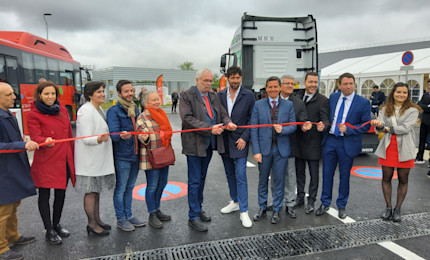 Inauguration de la station multi-énergies Seven de Saint-Sulpice-la-Pointe