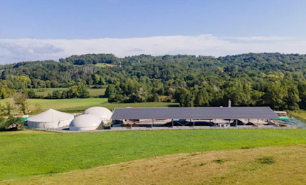 methanation unit of Méthalayou in Aquitaine