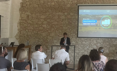 Inauguration rebours de Auch