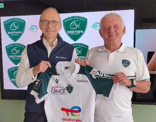 Partenariat Section paloise Teréga 2024