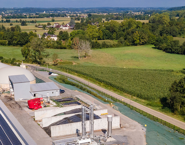 Station d’injection de biométhane de Méthalayou